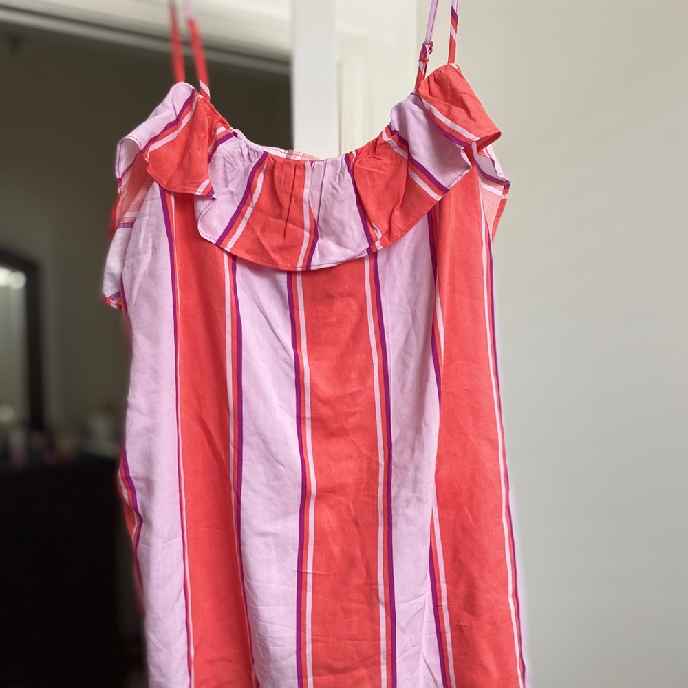 Orange and pink tank